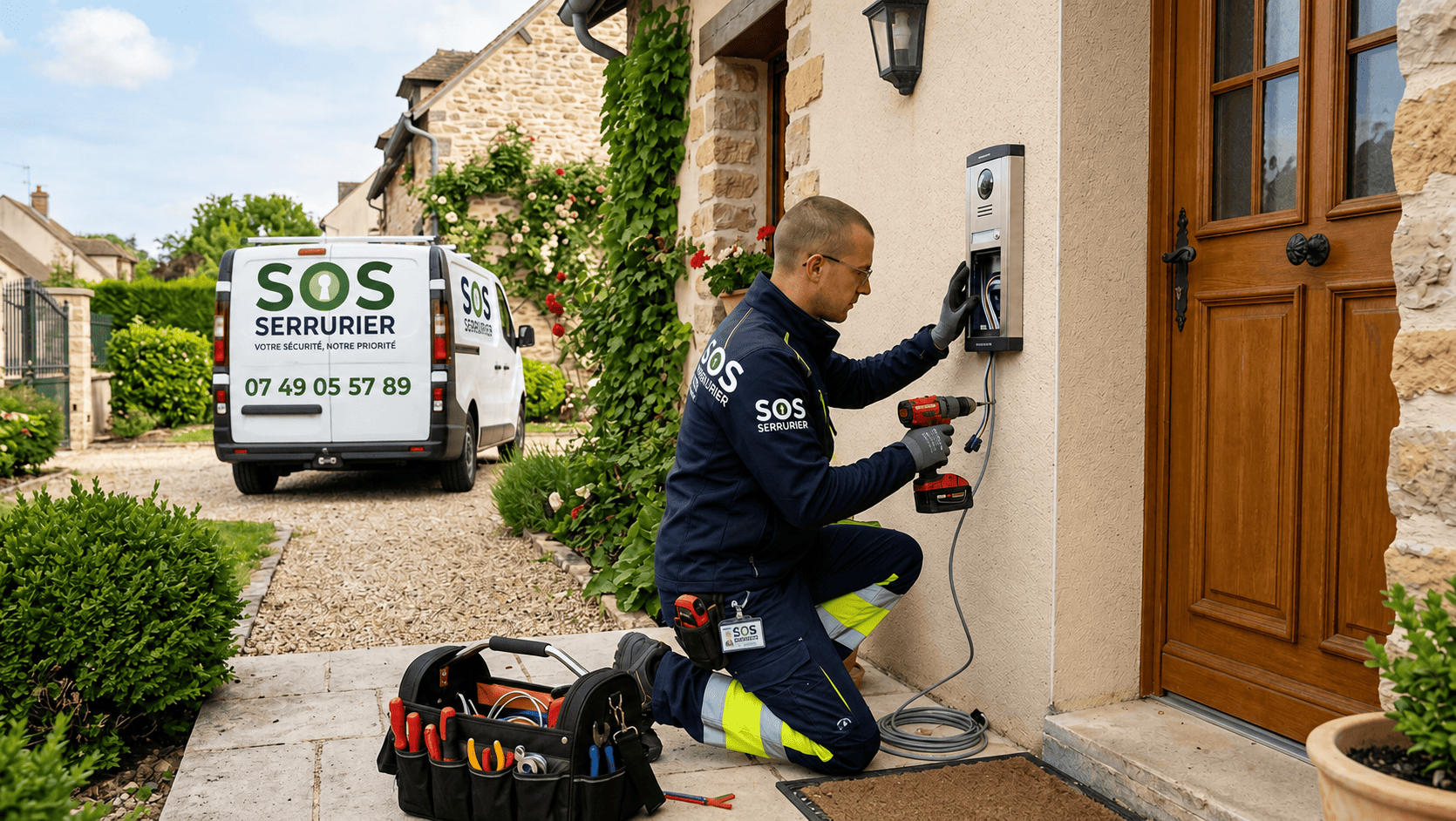 installation visiophone