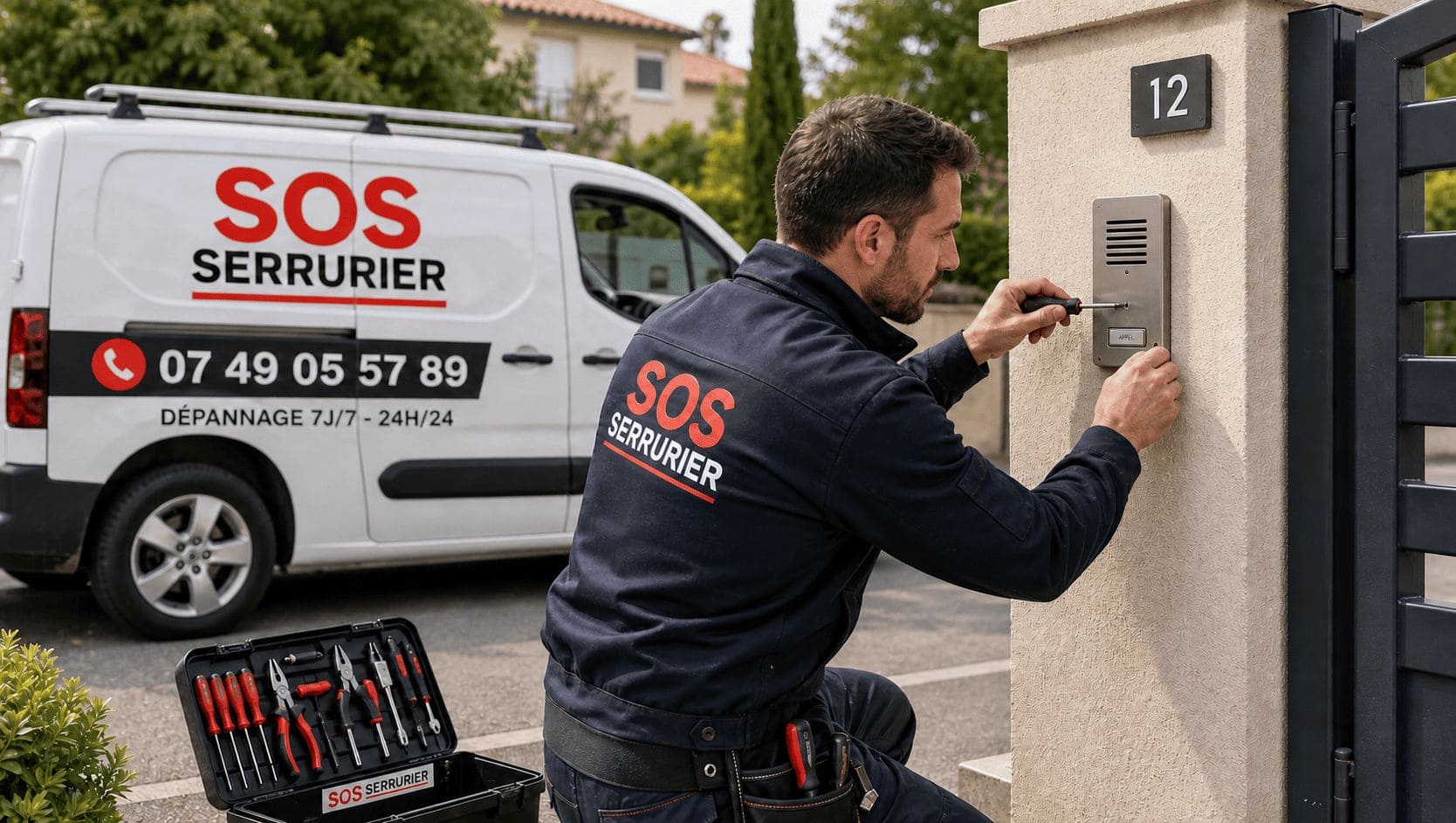 Installation interphone Nancy
