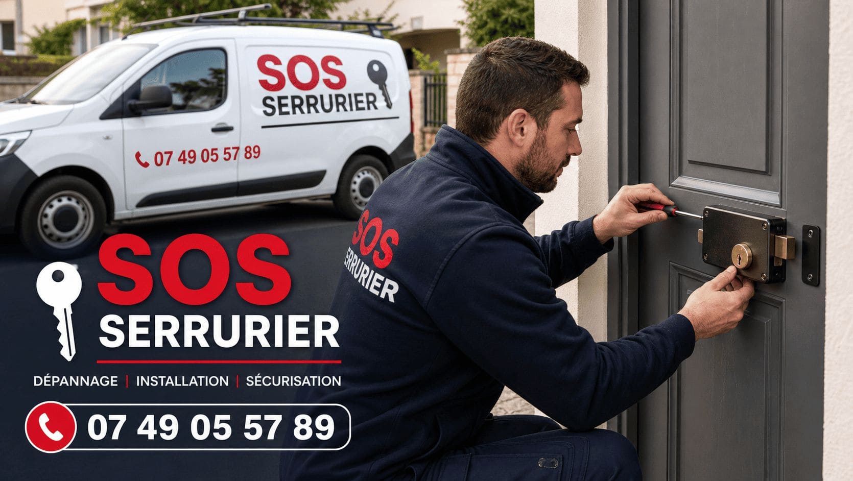 Installation serrure Nancy