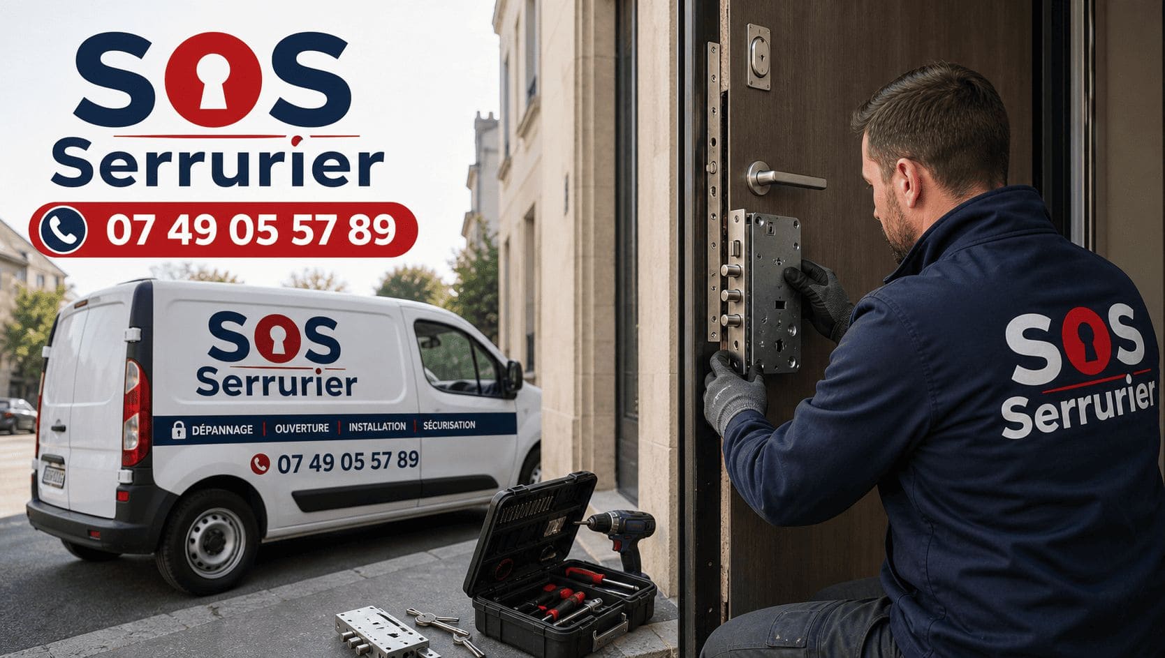 Remplacement serrure blindée Nancy