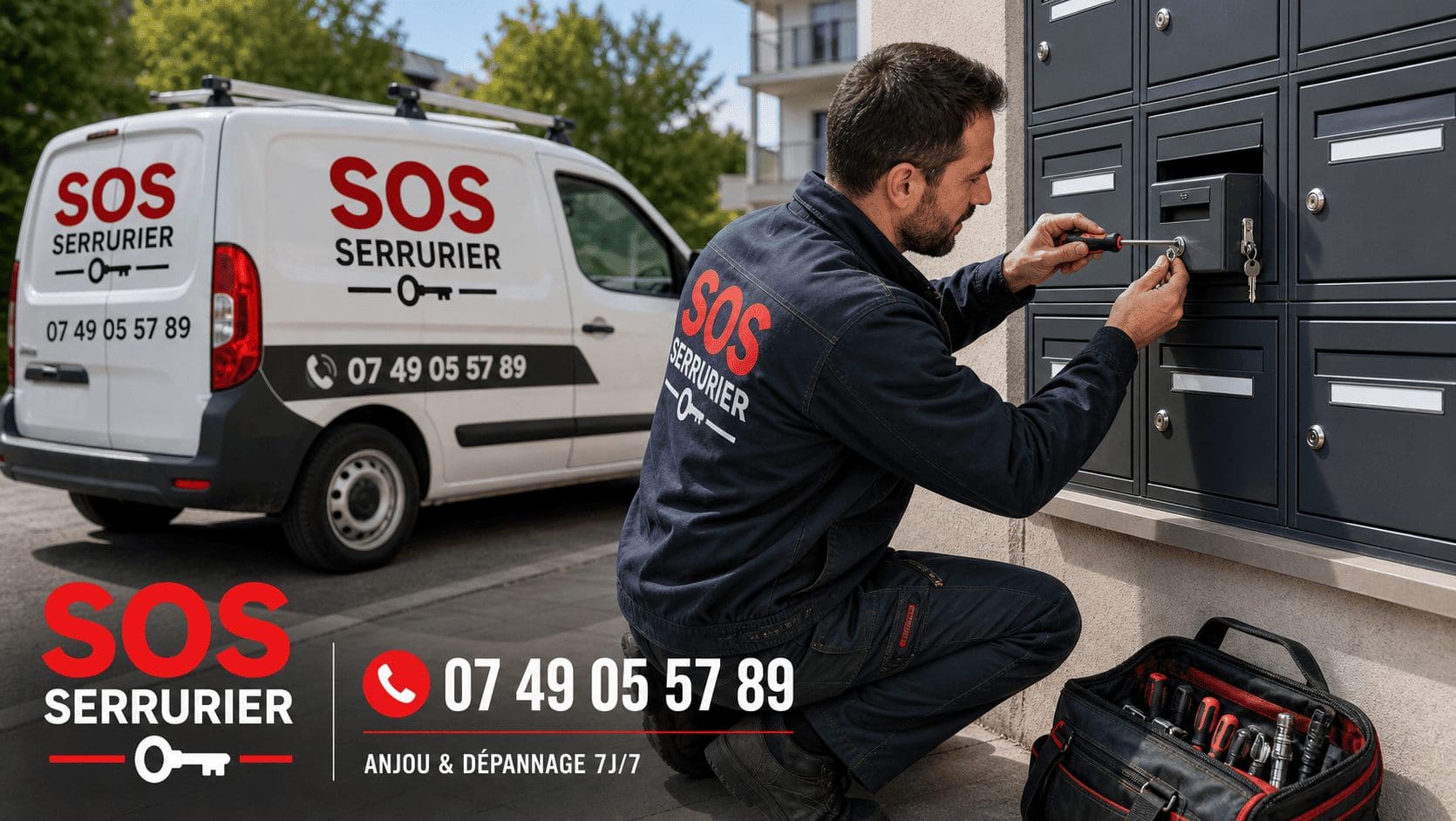 Remplacement serrure boite à lettre Nancy