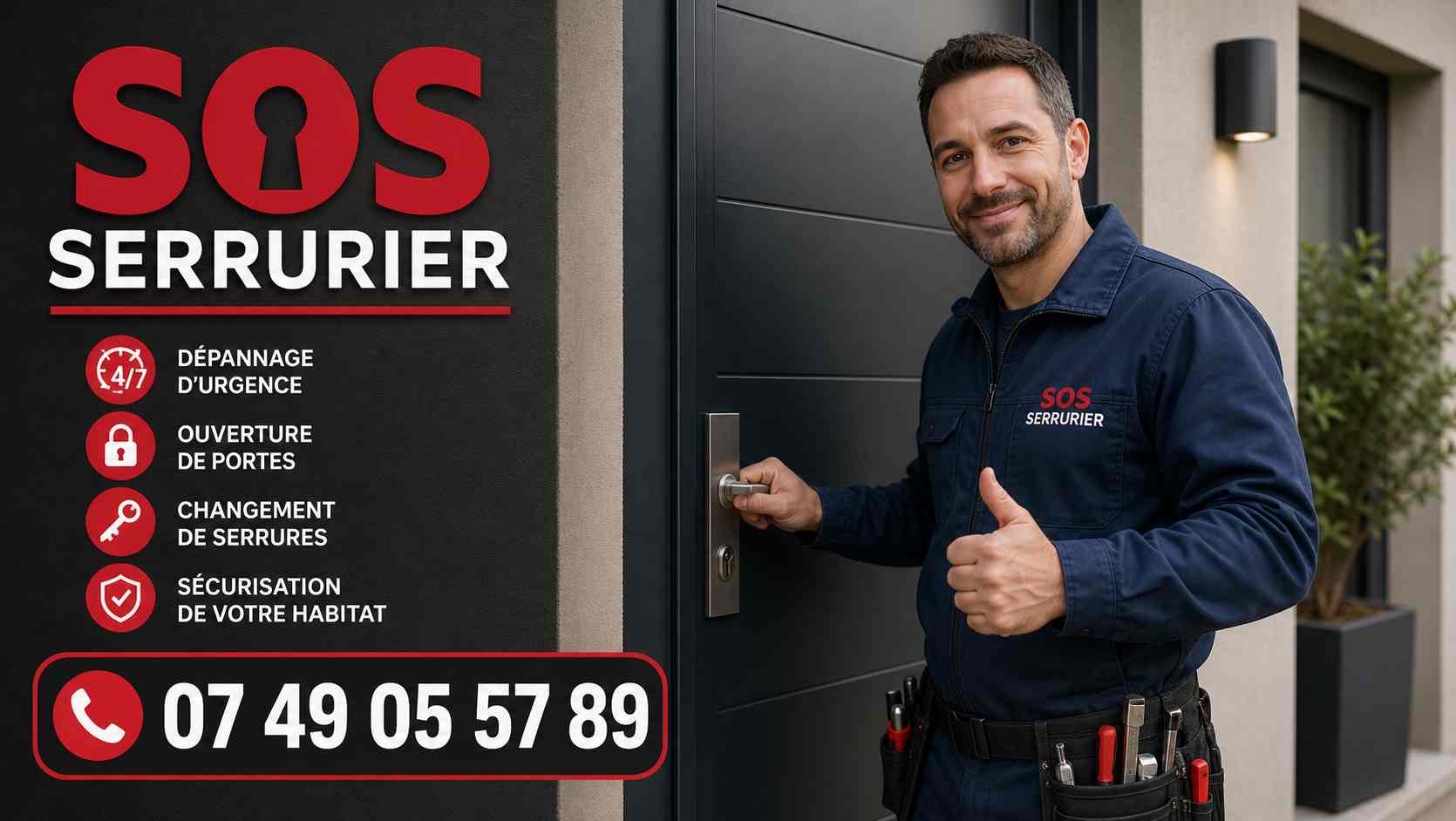 Changer sa porte d'entrée – Nancy