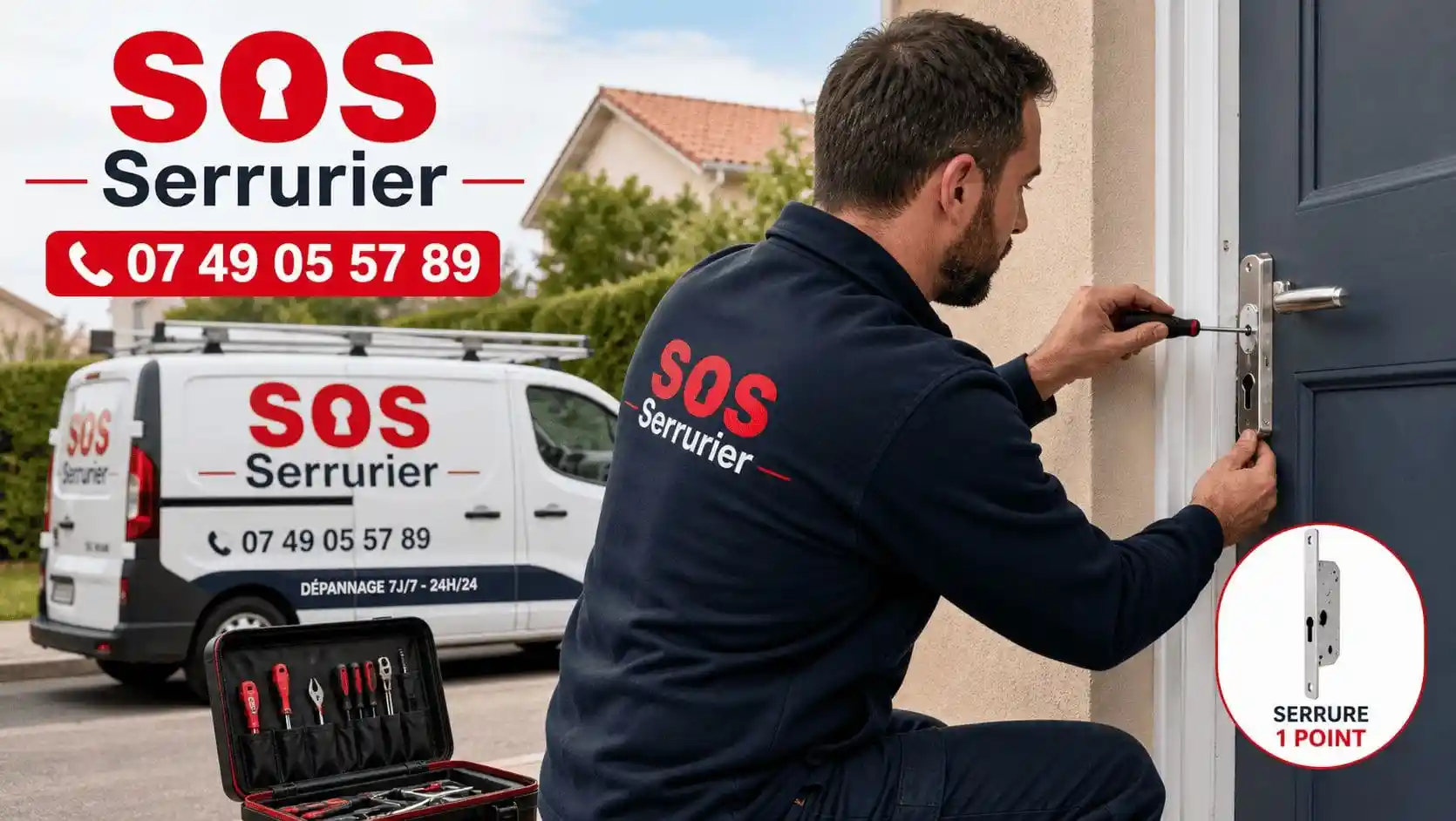 Remplacement de serrure à Nancy