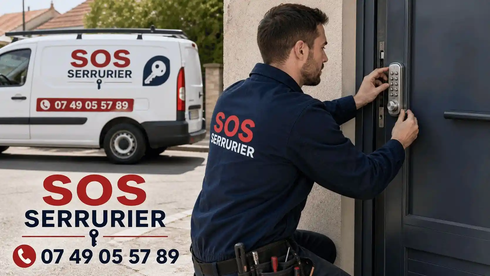 Serrure connectée ou électronique – SOS Serrurier