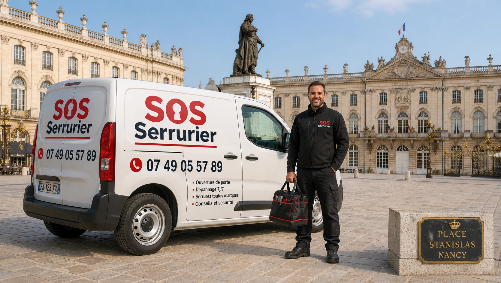Serrurier Nancy : SOS Serrurier, votre serrurier à Nancy et en Lorraine