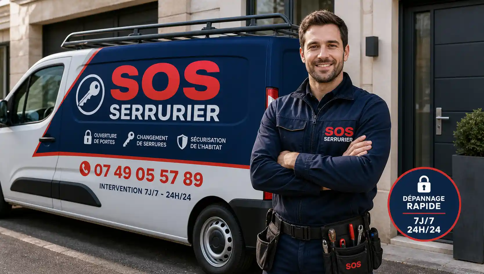 Serrurier à Jussarupt : serrure cassée, nous intervenons